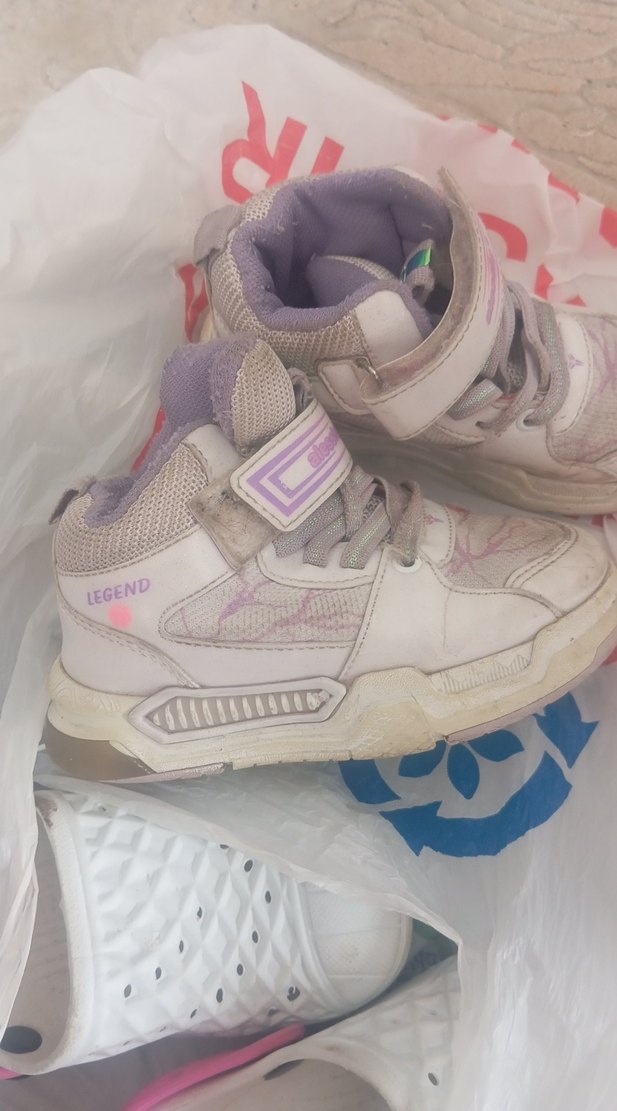 Kız Çocuk Renkli Bağcıklı Spor Ayakkabı - Görsel 2