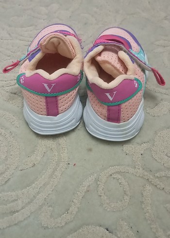 Kız Çocuk Renkli Valente Spor Ayakkabı - Görsel 3