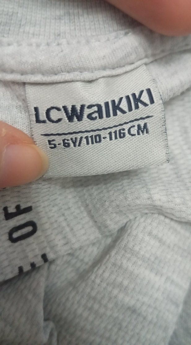 Erkek Gri Baskılı Sweatshirt Uzun Kollu - Görsel 4