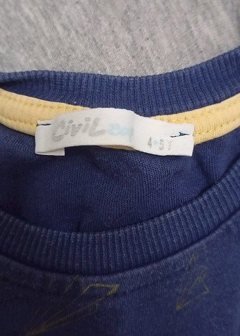 Mavi Erkek Çocuk Uzun Kollu Sweatshirt - Görsel 3