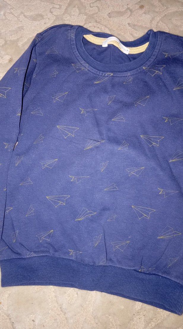 Mavi Erkek Çocuk Uzun Kollu Sweatshirt - Görsel 2