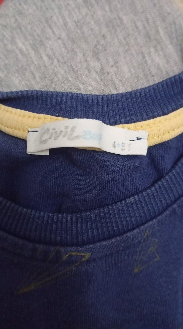 Mavi Erkek Çocuk Uzun Kollu Sweatshirt - Görsel 3