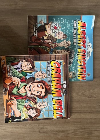 Benim Adım Albert Einstein & Graham Bell Çocuk Kitapları