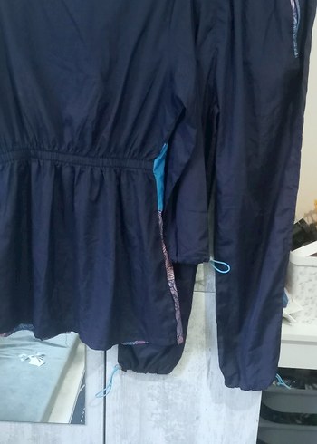 Kadın Uzun Bağcıklı Fermuarlı Bağlama Desenli Hasema - Görsel 6