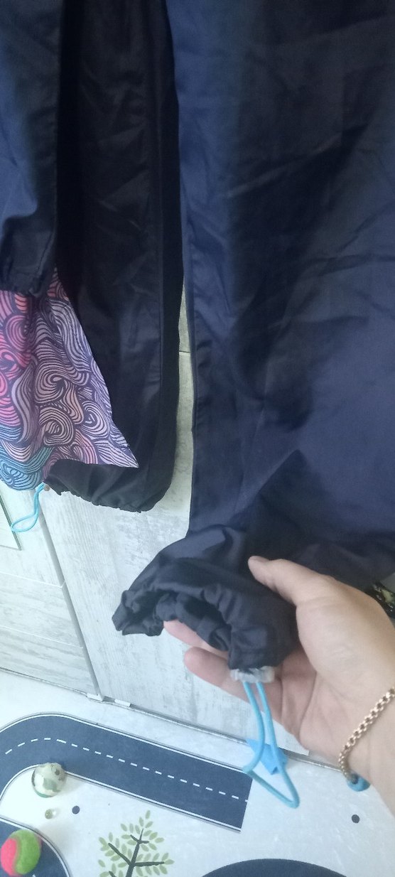 Kadın Uzun Bağcıklı Fermuarlı Bağlama Desenli Hasema - Görsel 3