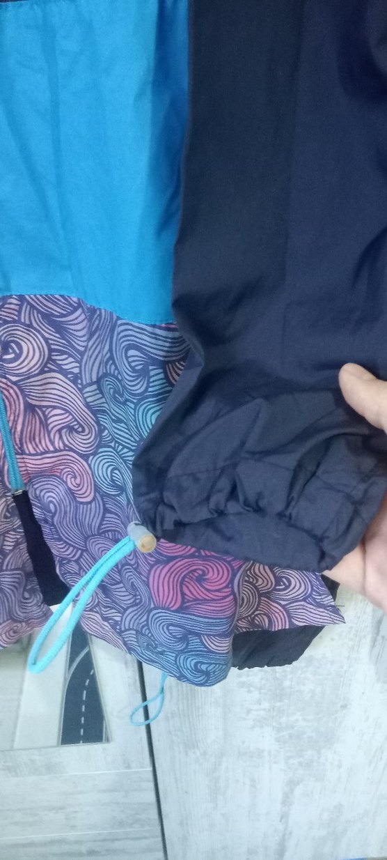 Kadın Uzun Bağcıklı Fermuarlı Bağlama Desenli Hasema - Görsel 4