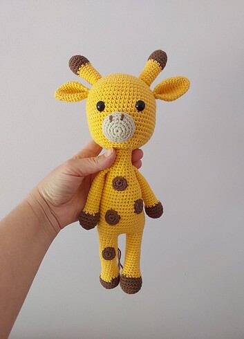 Amigurumi zürafa oyuncak