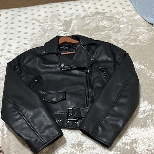 Stradivarius Deri ceket