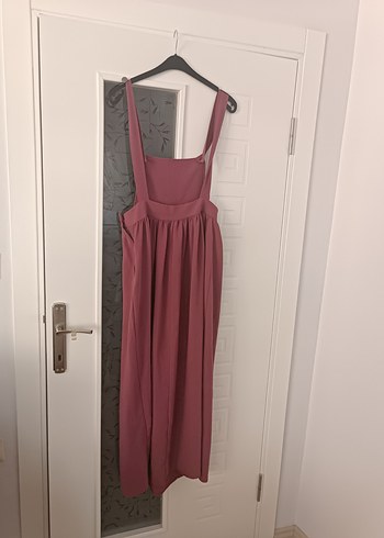 pembe renk Askılı Bol Kesim jile - Görsel 5