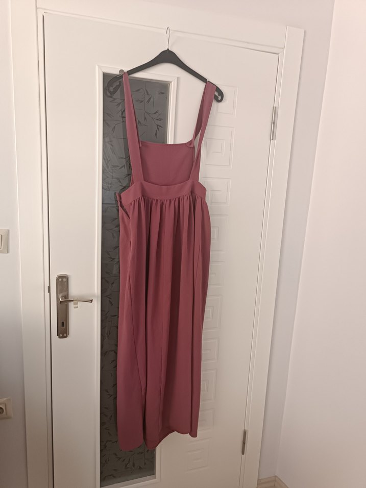 pembe renk Askılı Bol Kesim jile - Görsel 5