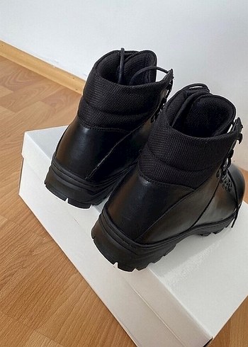 Dr.Flexer Hakiki Deri Erkek Siyah Bot - Görsel 3