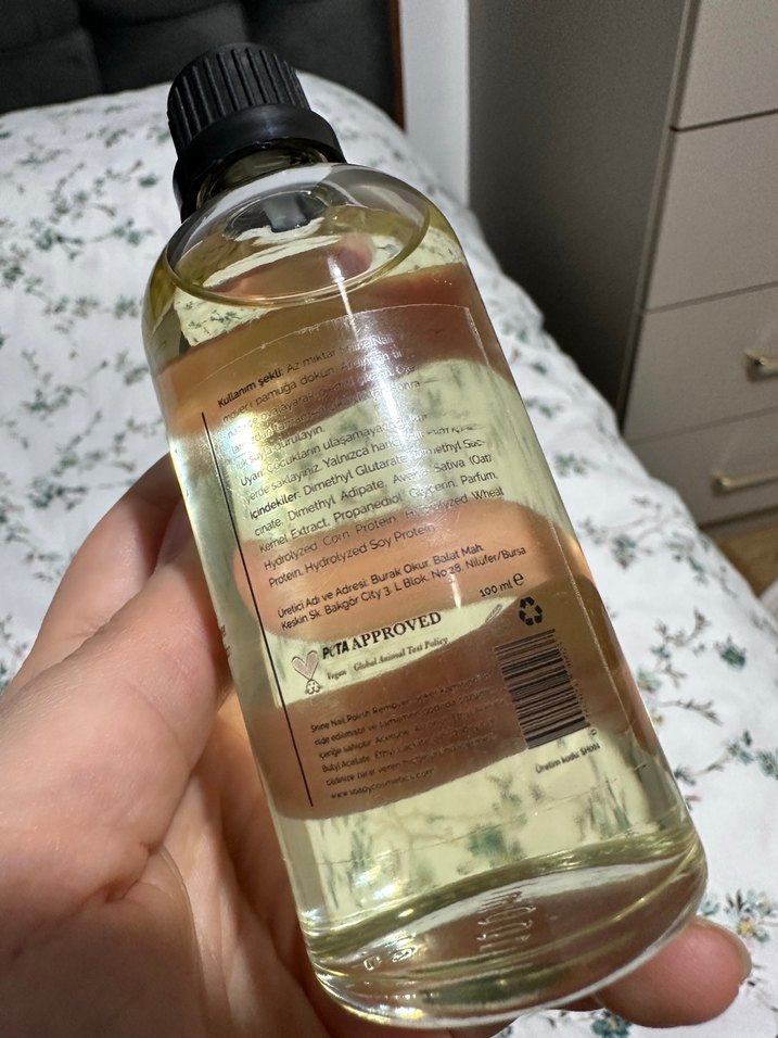 Asetonsuz aseton doğal oje çıkarıcı - Görsel 4