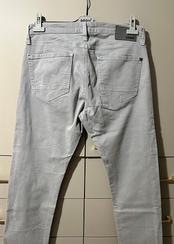 Mavi erkek kot pantolon - Görsel 7