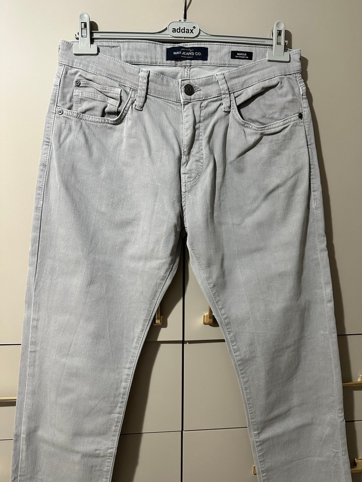 Mavi erkek kot pantolon - Görsel 4