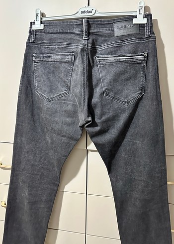 Mavi erkek kot pantolon - Görsel 7