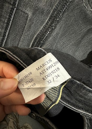 Mavi erkek kot pantolon - Görsel 9