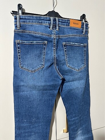 s Beden mavi Renk Stradivarius kot pantolon jean