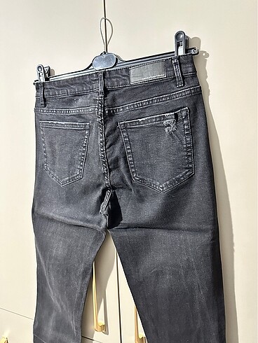 38 Beden siyah Renk Pull&Bear kot pantolon jean