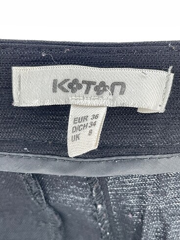 36 Beden siyah Renk Koton Jean / Kot %70 İndirimli.