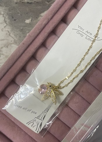 Pembe Parlak Kız Aksesuar Seti - Görsel 2