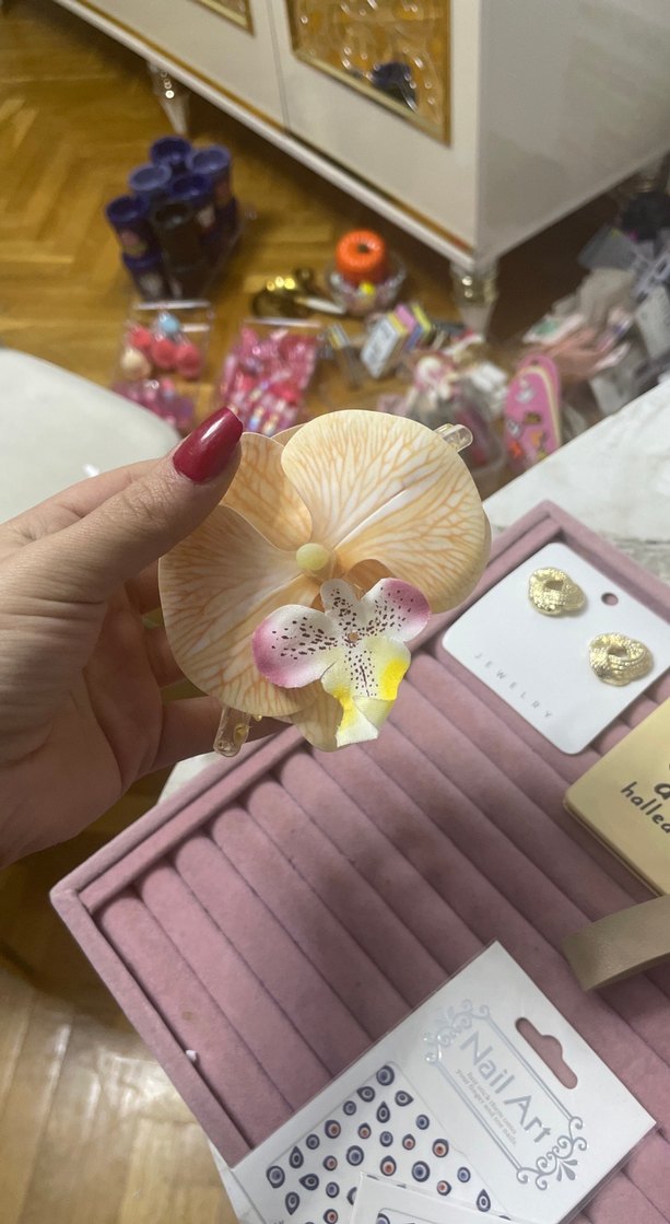 Pembe Bohem Parlak Kız Aksesuar Seti - Görsel 2