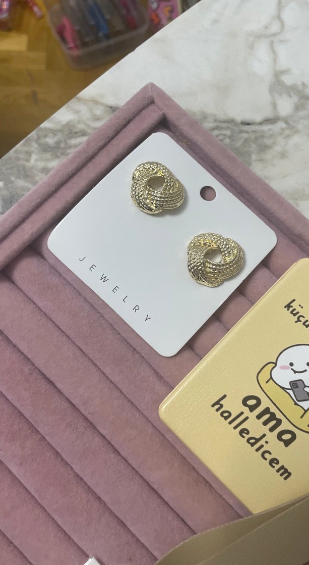 Pembe Bohem Parlak Kız Aksesuar Seti - Görsel 3