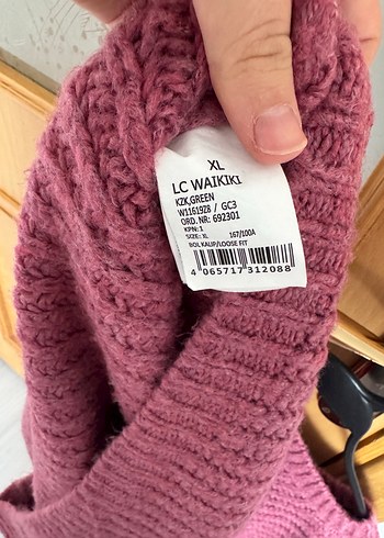 LC Waikiki Koyu pembe Kadın Triko Kazak