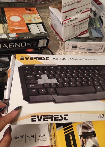 Everest KB-700 Siyah Multimedya Klavye - Görsel 4