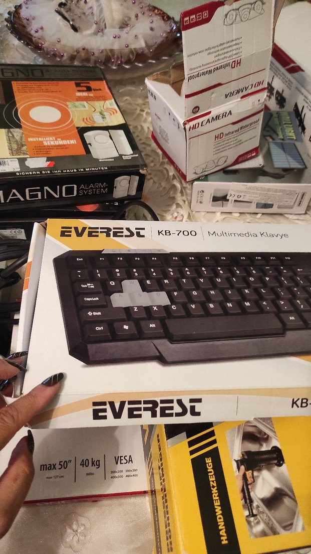 Everest KB-700 Siyah Multimedya Klavye - Görsel 4