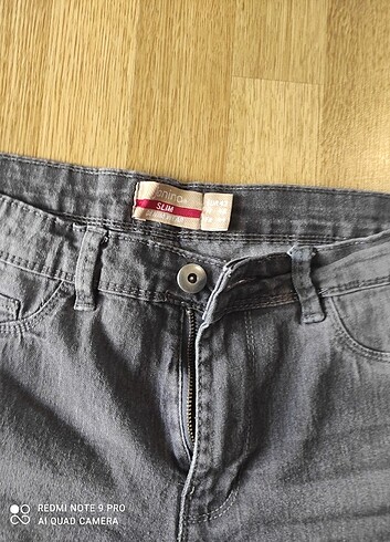 xl Beden gri Renk esnek skinny kot