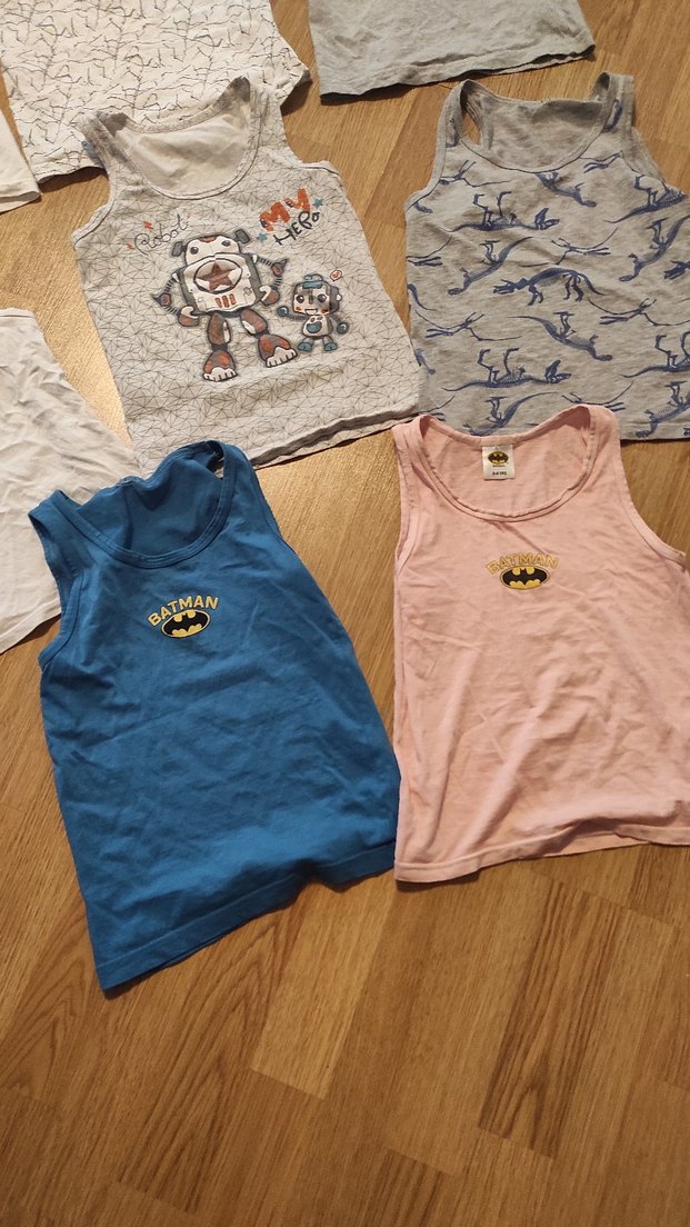 Çocuk İç Atletleri, Pastel ve Gri Renkler - Görsel 4