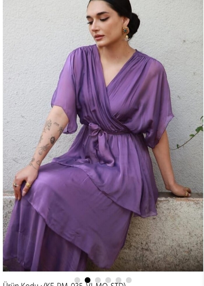 İpek elbise  - Görsel 2