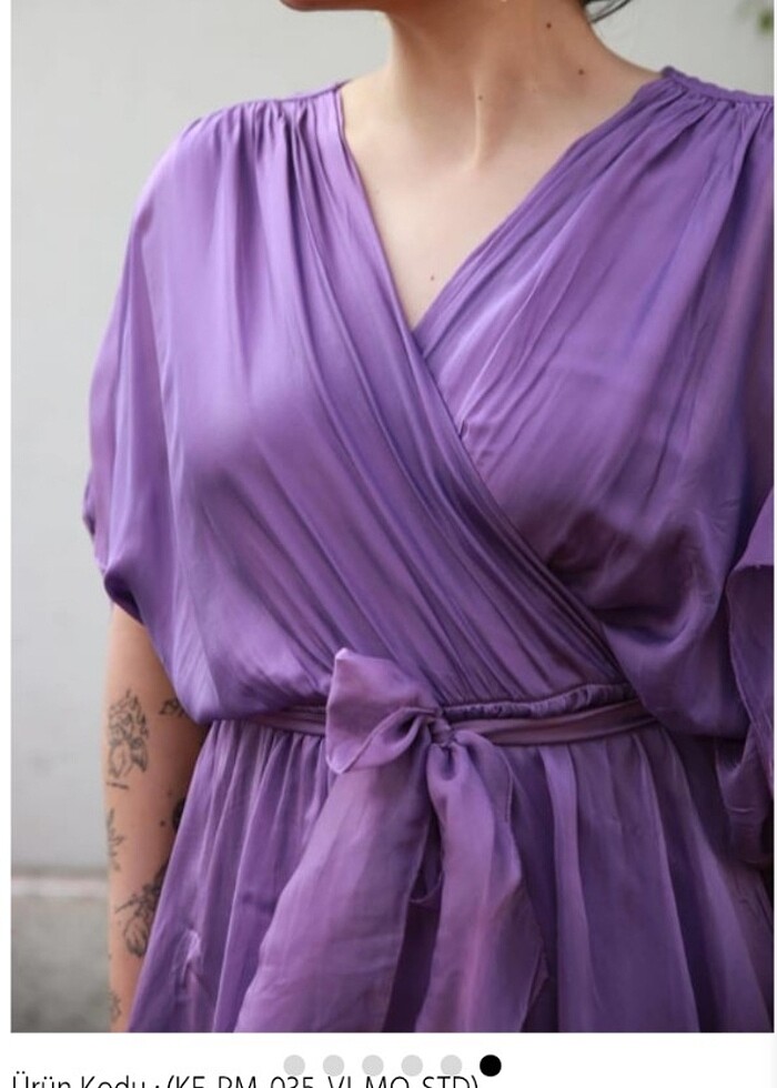 İpek elbise  - Görsel 3