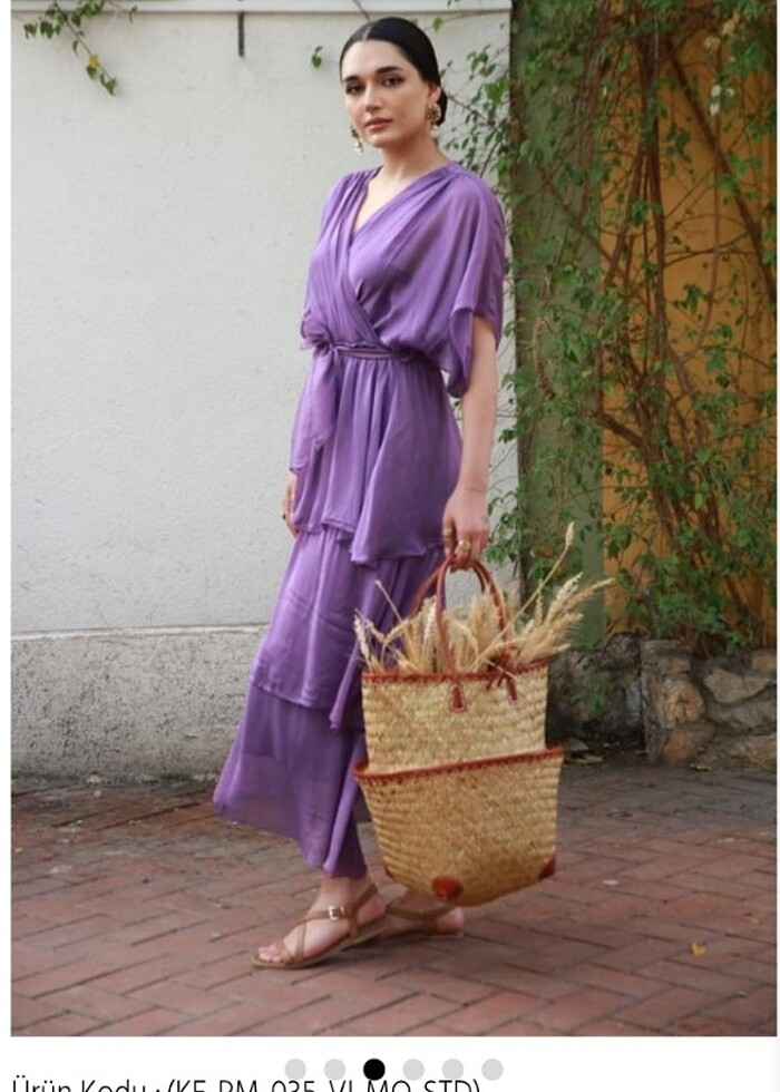 İpek elbise  - Görsel 4