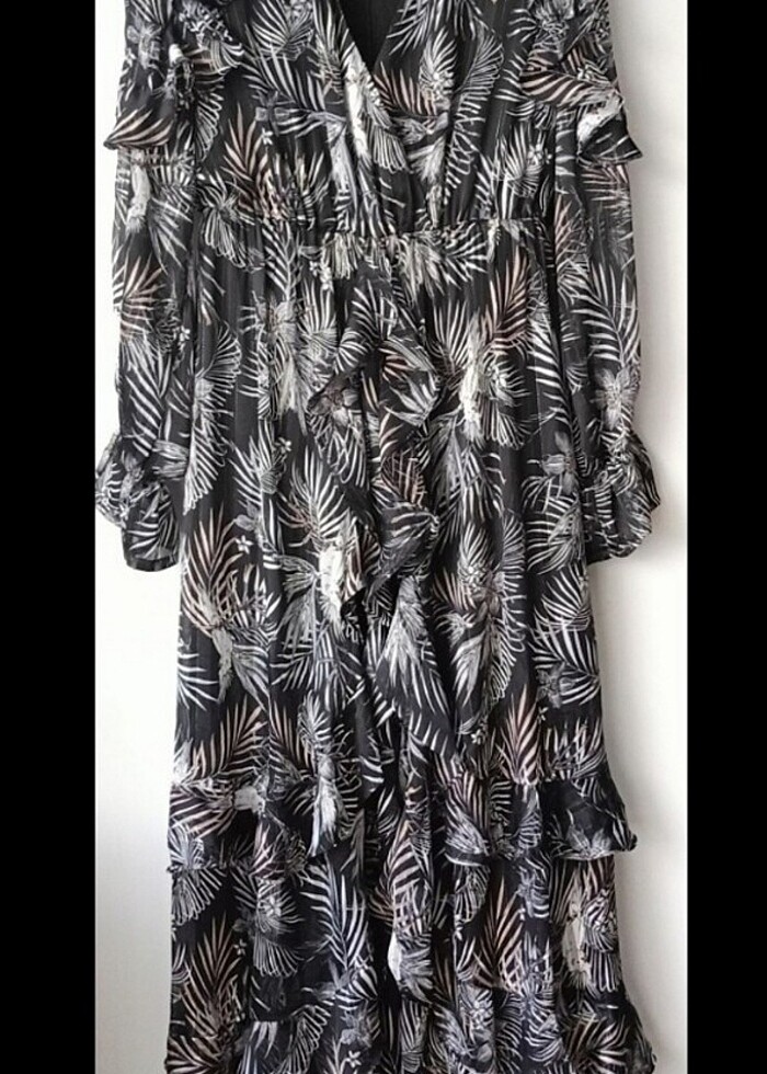 Ekol uzun elbise  - Görsel 4