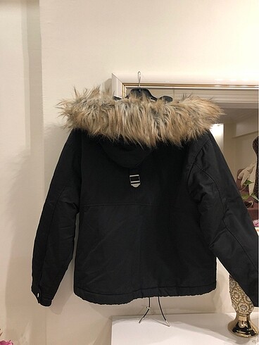 m Beden siyah Renk Pull bear mont