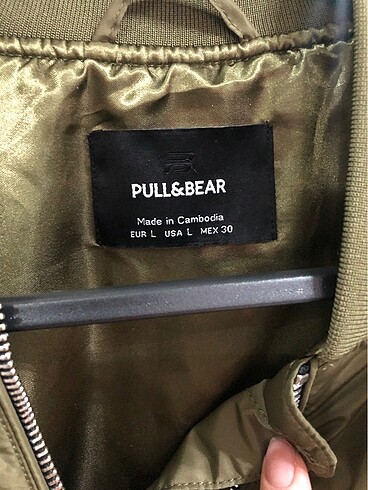 l Beden Pull bear bomber ceket