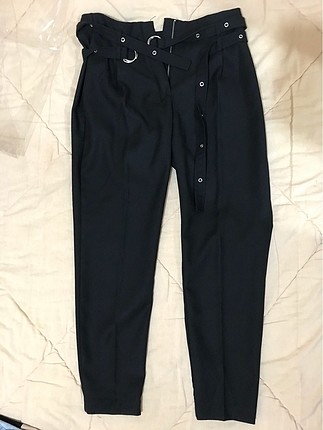 Kemerli Kumaş pantolon