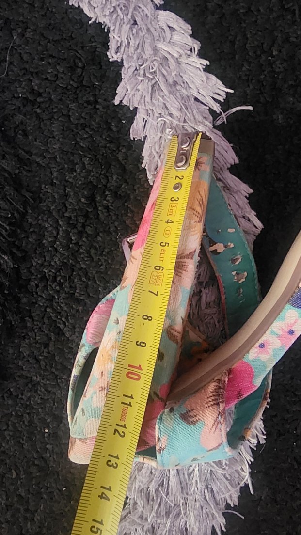 Çiçek Desenli Platform Topuklu Kadın Ayakkabı - Görsel 5