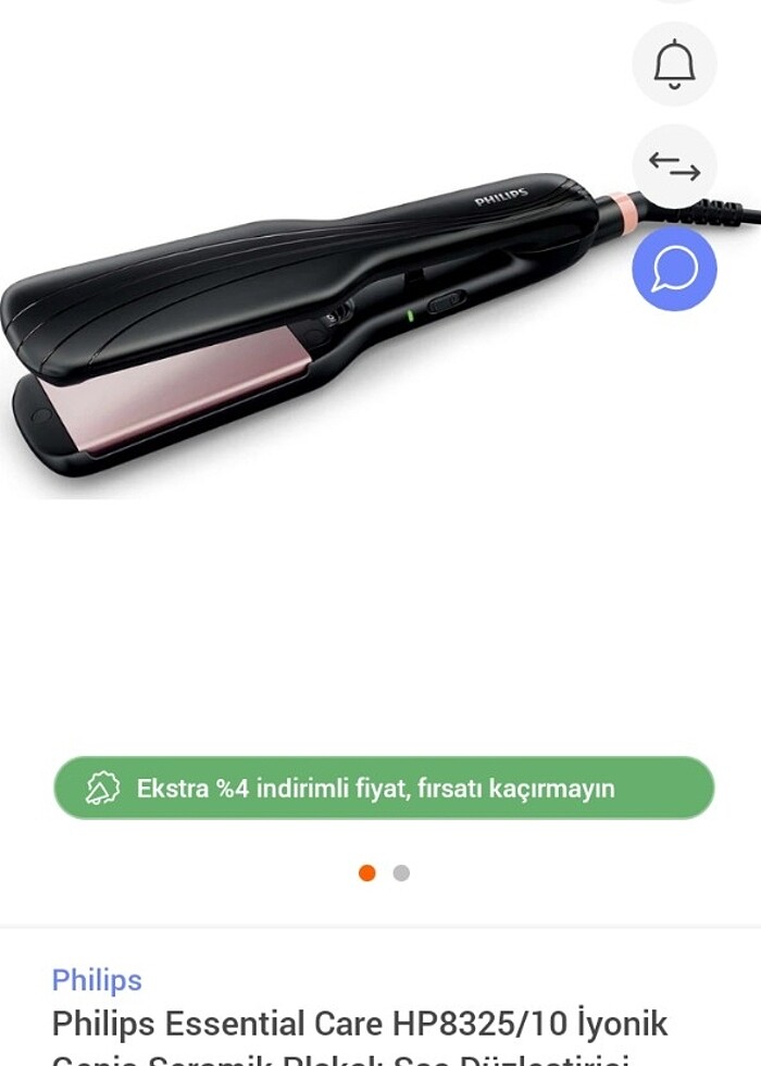 Philips düzlestirici - Görsel 2