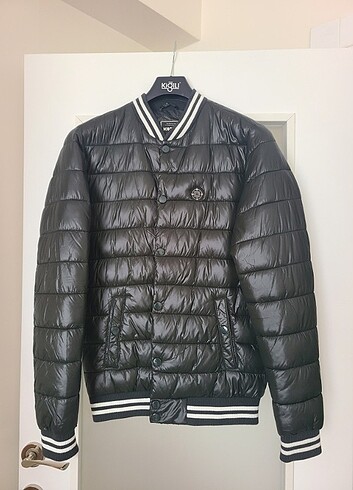 KOTON KOYU YEŞİL ŞİŞME MONT - Görsel 6