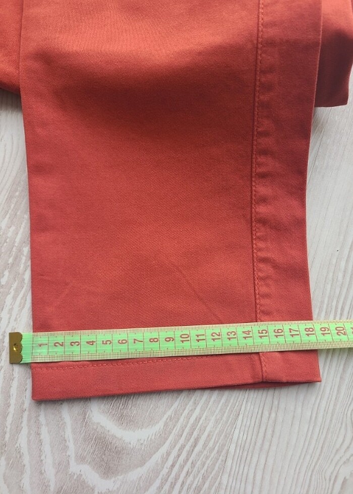 Koton Kiremit pamuklu pantolon 40 - Görsel 2