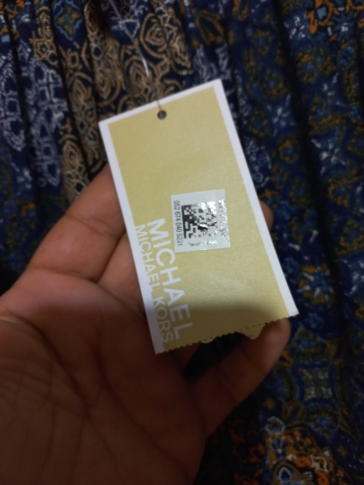 Uzun Kollu, Kemerli Bohem Desenli Bluz - Görsel 3