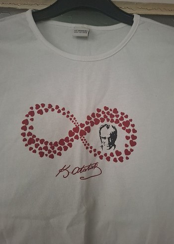 Kız Çocuk Beyaz Uzun Kollu Baskılı Tişört - Görsel 2