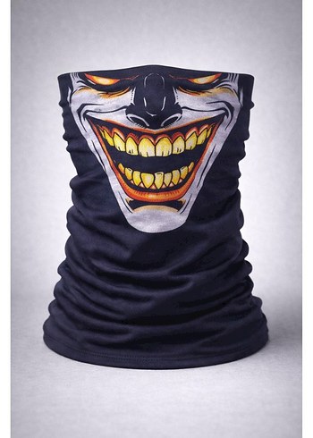 Siyah Baskılı Erkek Biker Bere - Görsel 6