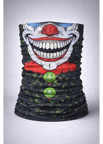 Siyah Baskılı Erkek Biker Bere - Görsel 4