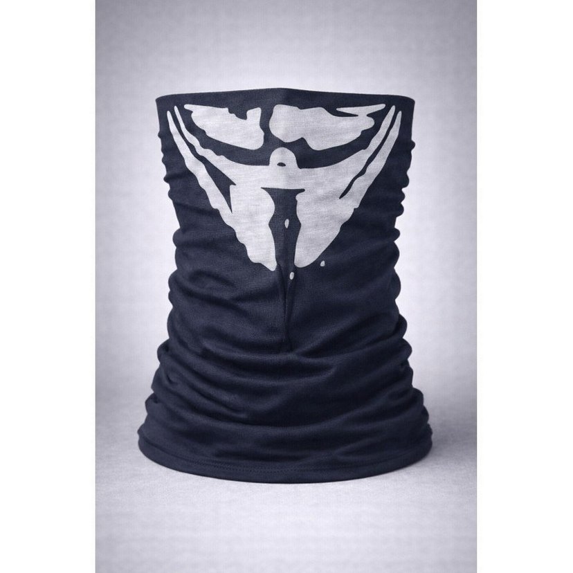 Siyah Baskılı Erkek Biker Bere - Görsel 2