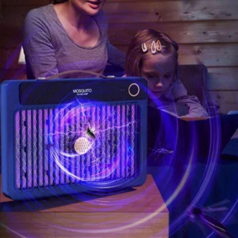 ŞARJ EDLBİLİR KABLOSUZ YÜKSEK GÇLÜ ELEKTRİKLİ SİVRSİNEK ÖLDÜRÜCÜ - Görsel 3