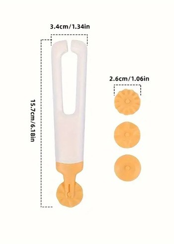 4 BAŞLIKLI HAMUR KESİCİ - Görsel 3