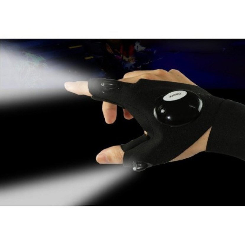 LED IŞIKLI ÇALIŞMA ELDİVENİ SAĞ SOL ÇİFT - Görsel 2